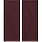 Ekena Millwork Americraft 6-Board Wood 2 Equal Panel Frmd Board-n-Batten Shutters w/Dbl Z-Bar, ARW102BF621X77WRH, PR ARW102BF621X77WRH - alternate 1